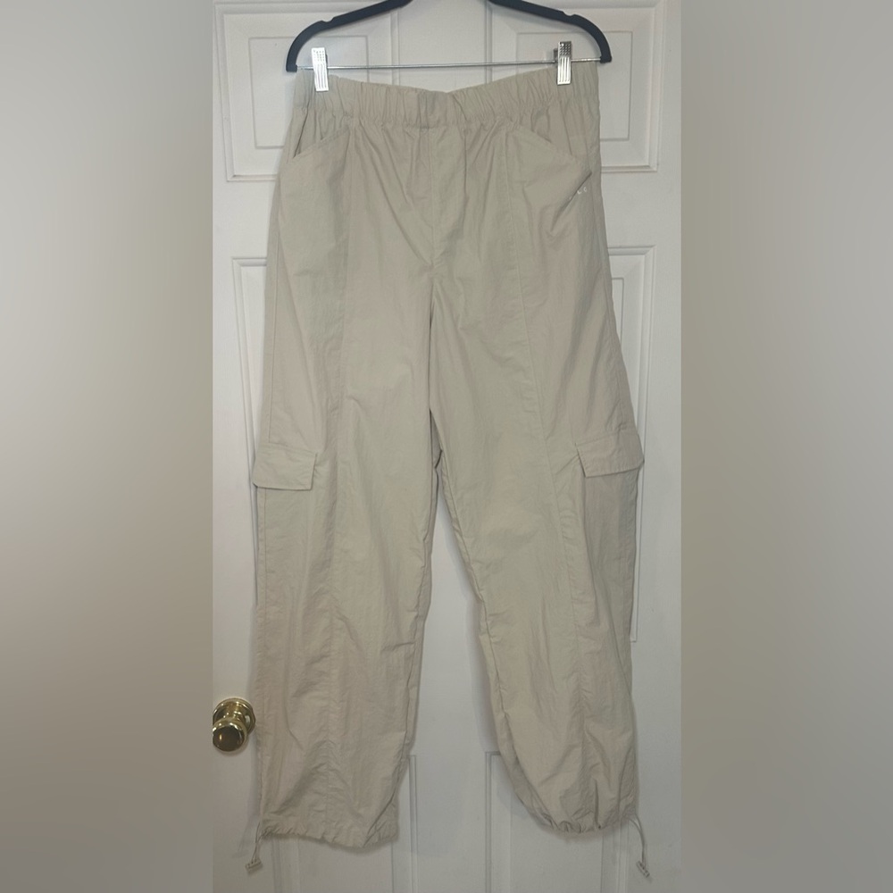 WILO The Label Parachute‎ Cargo Pants color-Clay Women’s Size L EUC.